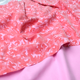 Printed Suede Scuba Double Knit Fabric/4 colors Camo Collection - By the Yard