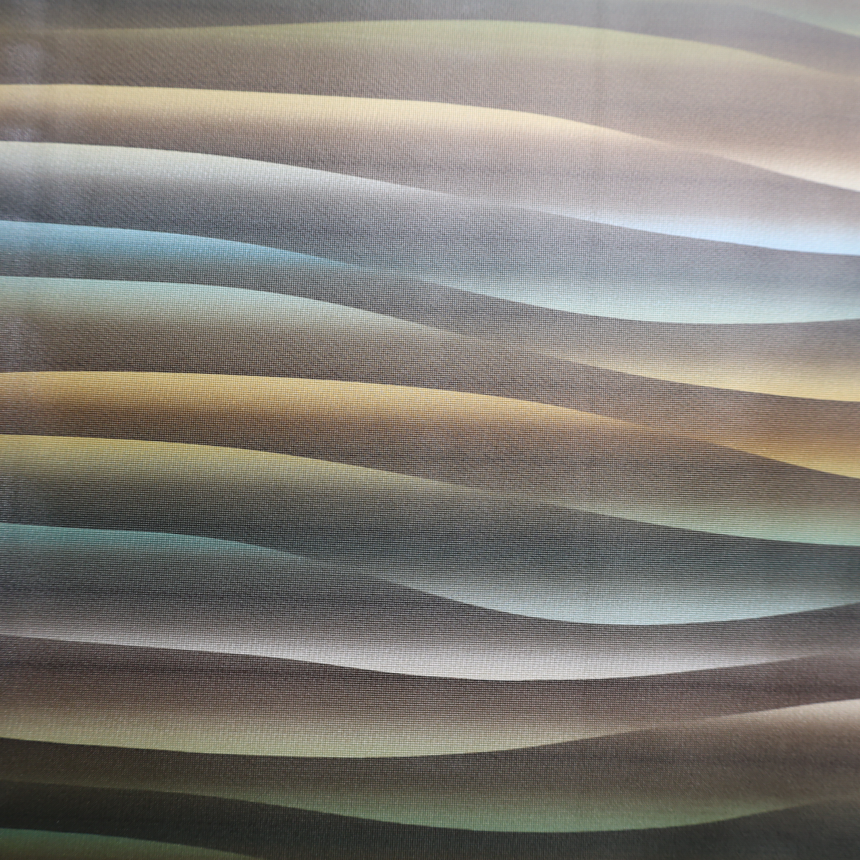 Vinyl Faux Leather Upholstery Fabric - Gradient Wave (4Colors)