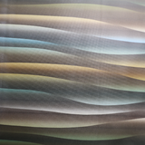 Vinyl Faux Leather Upholstery Fabric - Gradient Wave (4Colors)