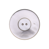 JANET Button : Pearl White, 4-Hole, 1 Size(L55), by Dozen(12 pcs)/Gross(144 pcs)