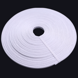 Plastic Boning – Fabric Covered (1/2 Inch, 22 Yards, 2 Colors: White/Black)