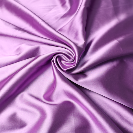 Stretch Charmeuse Silky Satin Fabric, 14 Colors - By the Yard