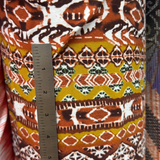 Double Brushed Jersey Knit Fabric/Ethnic Geometric Print(#IT607) - By The Yard