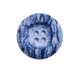 RANCHER Button: Blue(#6409), 4-Hole, 3 Sizes, by Dozen(12 pcs)/Gross(144 pcs)