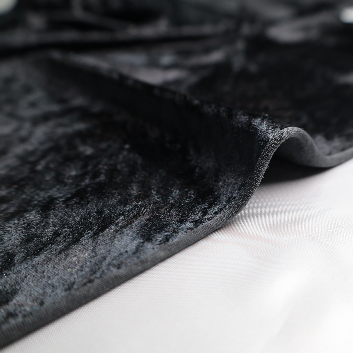 Crinkled Stretch Velvet Fabric/7Colors Shiny Textured Velvet - By the Yard