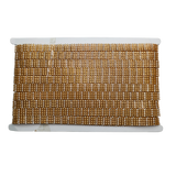 Beaded Rhinestone Trim - 0.5 Inch/10YDS (#GD23)