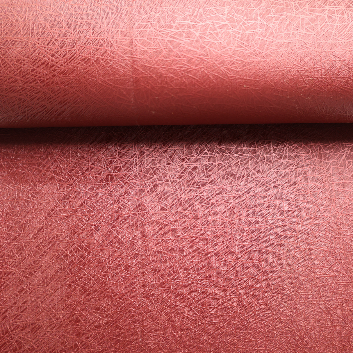 Crackle Texture Faux Leather Upholstery Fabric By the Yard