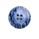 RANCHER Button: Blue(#6409), 4-Hole, 3 Sizes, by Dozen(12 pcs)/Gross(144 pcs)