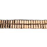 Bronze Gold Baguette-Cut Acrylic Trim - 3/4 Inch/5YDS (#LT30)