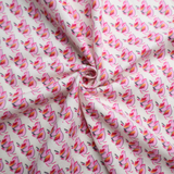 100% Cotton Flannel Fabric / 6Type Cartoon Printed For Kids-  By the Yard