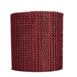 Rhinestone Mesh Rolls: 9 Colors, W: 4.75 Inches, L: 10 Yards, 24 Rows