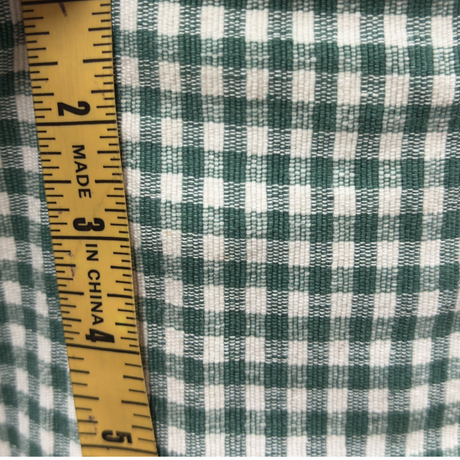 Gingham Check Poly Cotton(#GCP01) / by Yard