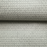 Modern Geometric Upholstery Fabric –  Zigzag Pattern By Yard