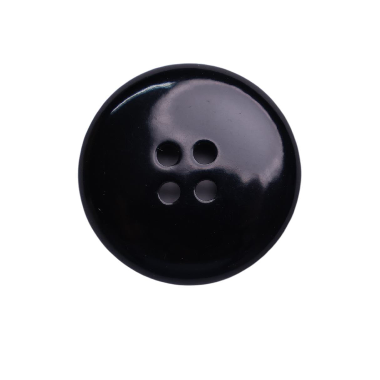 RANCHER Button: Black, 4-Hole, 3 Sizes, by Dozen(12 pcs)/Gross(144 pcs)