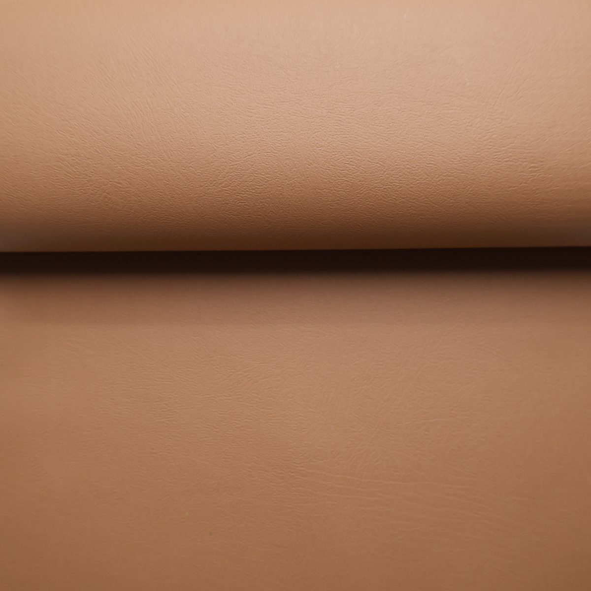 Camel Brown Faux Leather Upholstery Fabric (#5D07) By the Yard