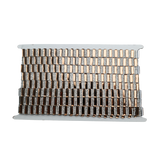 Bronze Gold mirror beads Rhinestone Trim - 0.5 Inch/10YDS (#Tawny11)