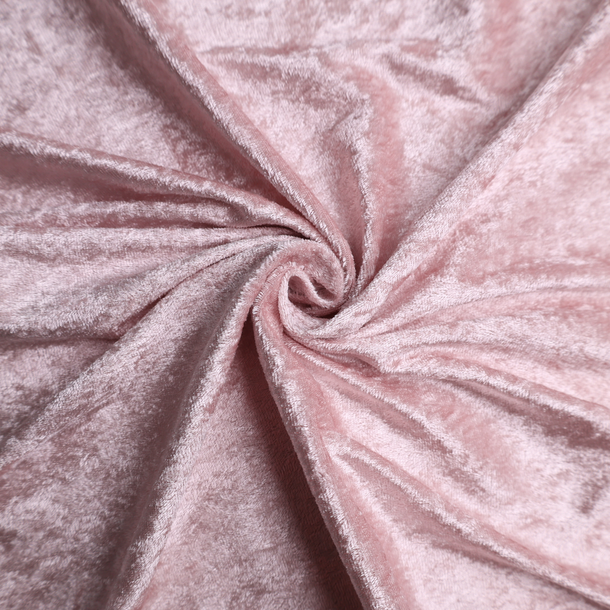 Crinkled Stretch Velvet Fabric(7 Colors), Shiny Textured - By the Yard