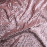 Crinkled Stretch Velvet Fabric/7Colors Shiny Textured Velvet - By the Yard