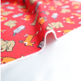 100% Cotton Flannel Fabric / 6Type Cartoon Printed For Kids-  By the Yard