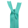 All Purpose, Plastic Invisible Zippers -18", Green Shade