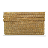 Gold Rhinestone Trim - 0.5 Inch/10YDS (#GD02)