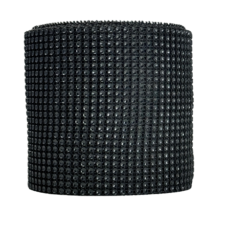 Rhinestone Mesh Rolls: 9 Colors, W: 4.75 Inches, L: 10 Yards, 24 Rows