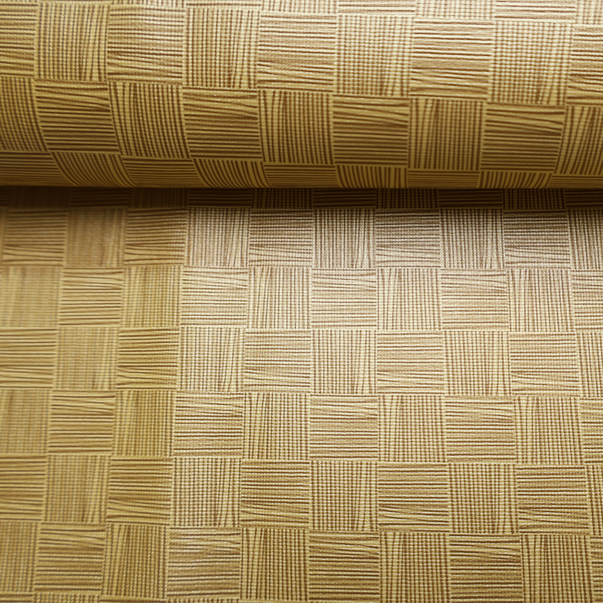 Textured Upholstery Fabric – Geometric Block Pattern, W: 54", by Yard