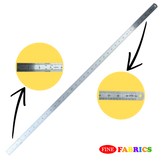 Metal Rulers: Stainless Steel, Straight Edge Rulers, 6/12/18/24/36 Inches