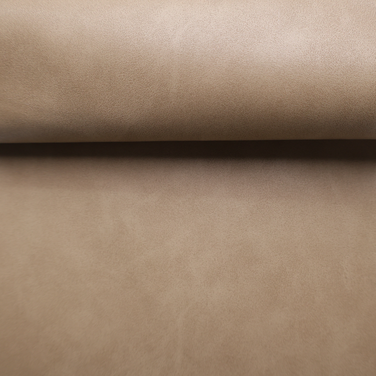 Taupe faux leather upholstery fabric (#4D05)- By the Yard