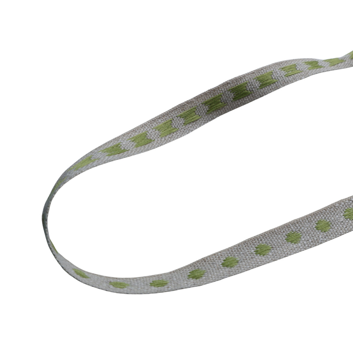 Woven Linen-Blend Decorative Trim – 3/8" Wide (12 Yards)