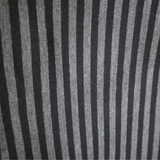 Ponte Knit Fabric Black & Gray Stripe(#Ponte-601) - By The Yard