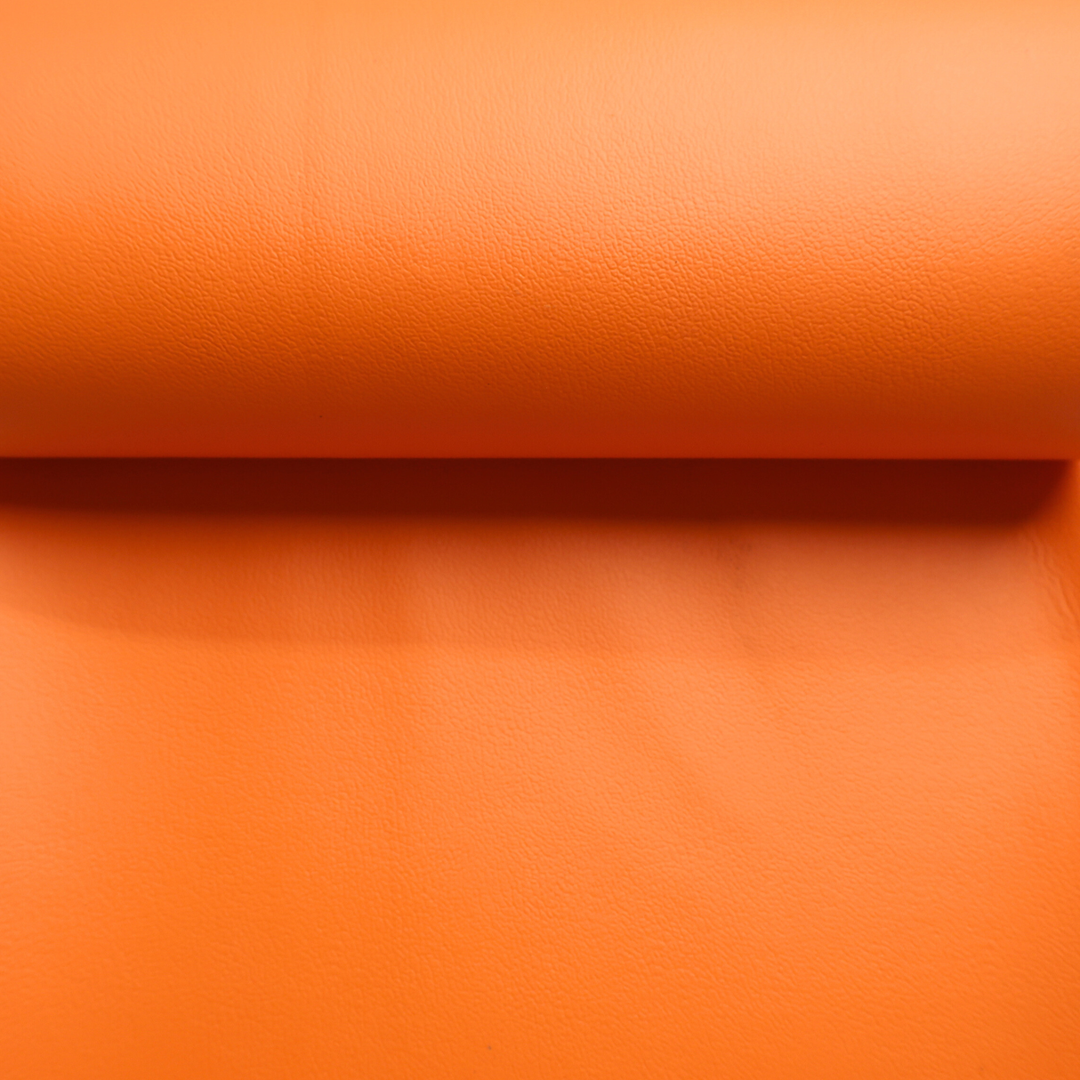 Orange Color Faux Leather Upholstery Fabric(#2D14) By the Yard