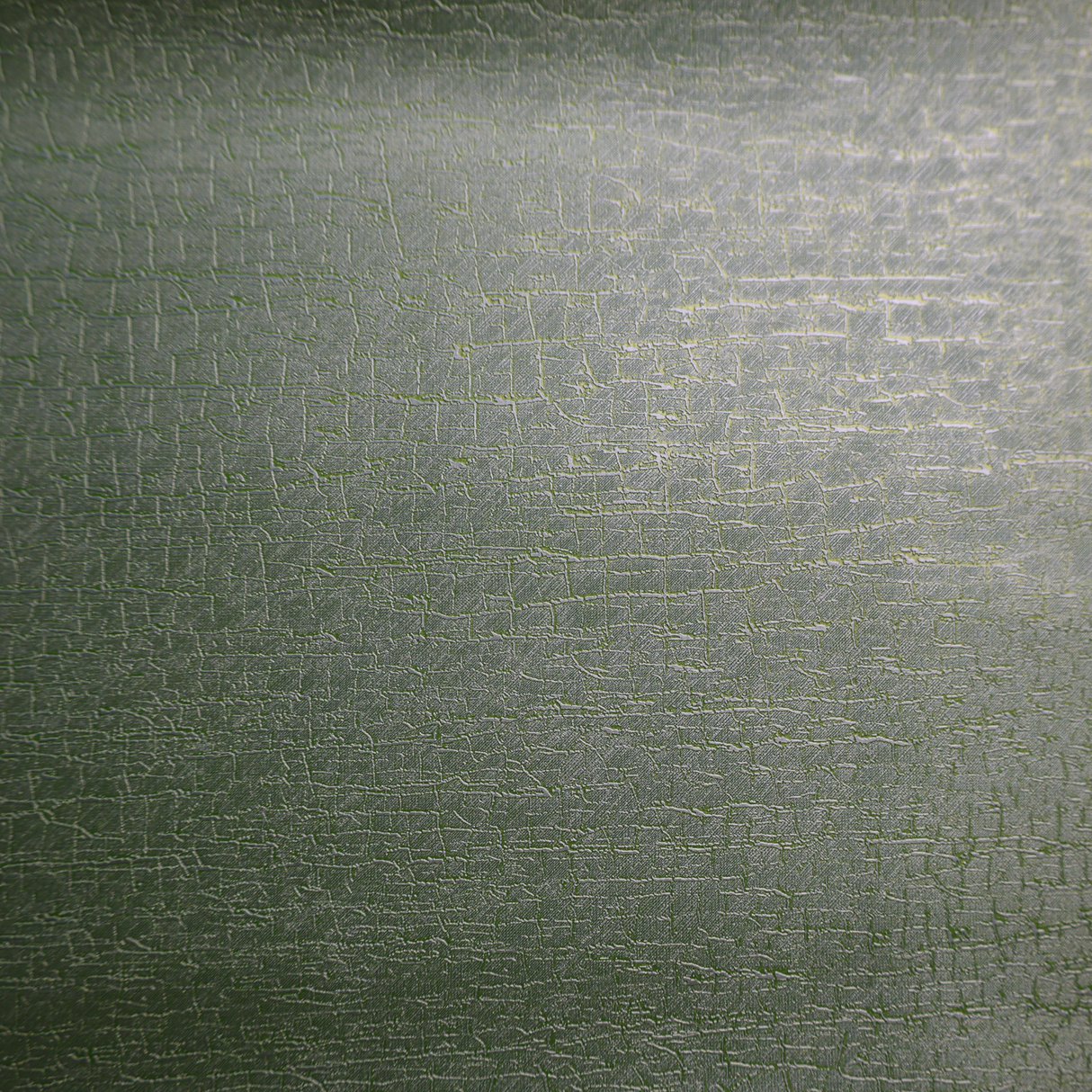 Vinyl Faux Leather Upholstery Fabric - Metallic Crack Pattern(2Colors)