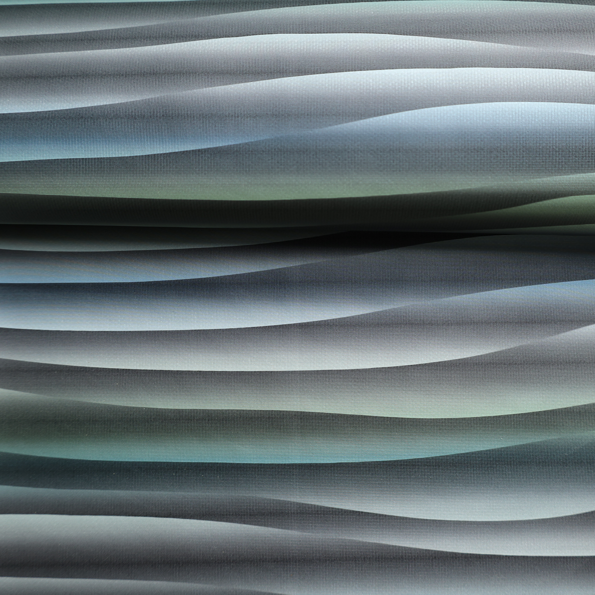 Vinyl Faux Leather Upholstery Fabric - Gradient Wave (4Colors)