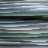 Vinyl Faux Leather Upholstery Fabric - Gradient Wave (4Colors)