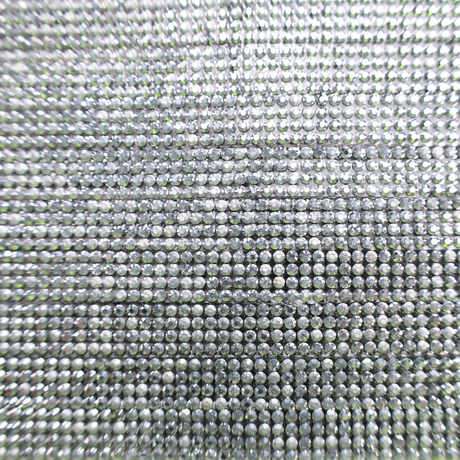 Silver Rhinestone Trim- 0.5 Inch/10YDS (#SIL20)