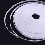 Plastic Boning – Fabric Covered (1/2 Inch, 22 Yards, 2 Colors: White/Black)