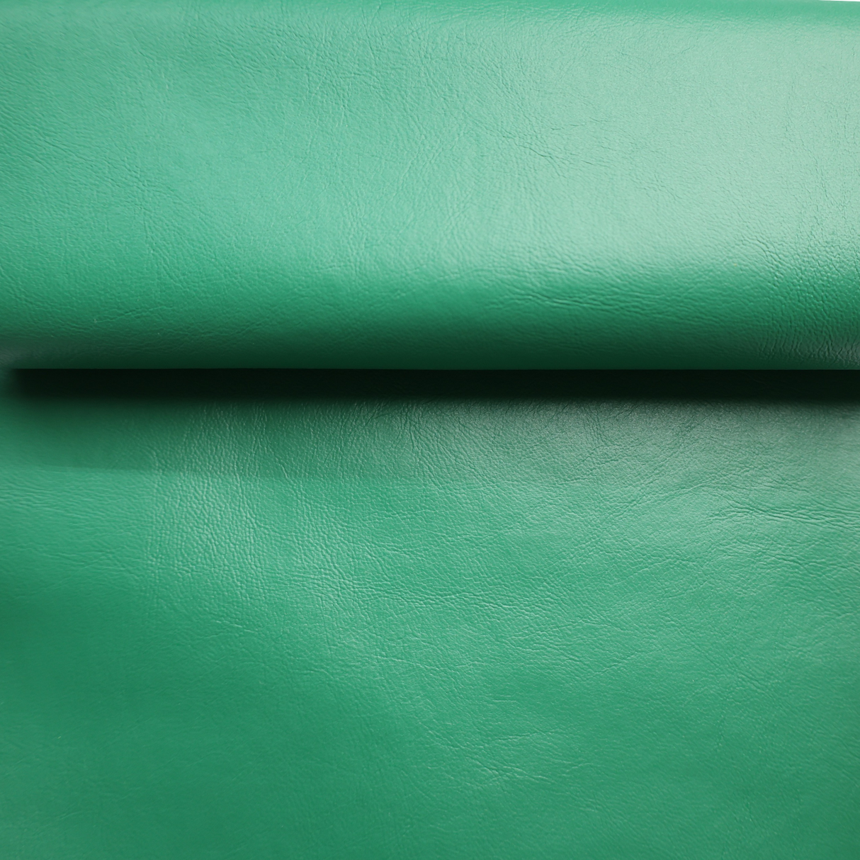 Kelly Green Faux Leather Upholstery Fabric with Non-Woven Fabric Backing(#2D05) By the Yard