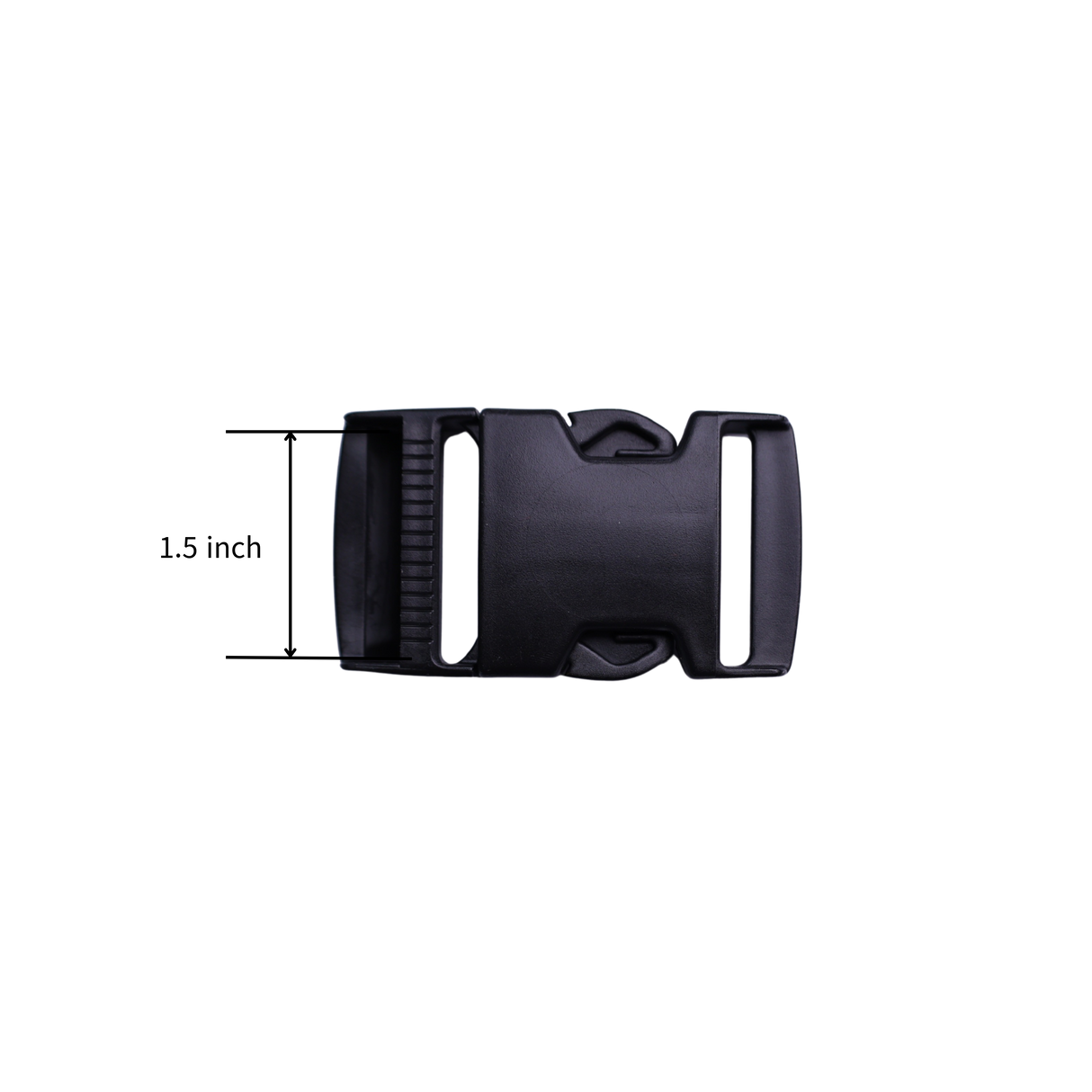 Parachute Buckles: Plastic, 4 Inner Width Size(2.5", 2.0", 1.5", 1.0")