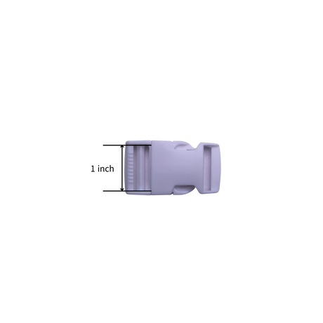 Parachute Buckles: Plastic, 4 Inner Width Size(2.5", 2.0", 1.5", 1.0")