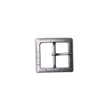 Square Metal Buckle with Slide Pin – 1.6 Inch (2 Colors)