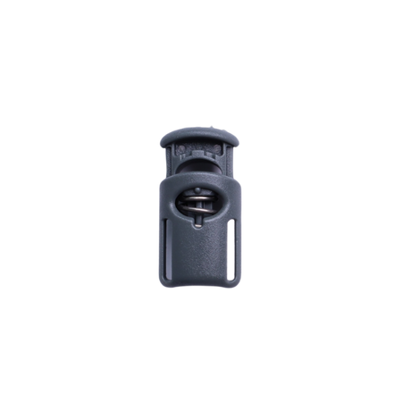 Barrel Cord Lock: Plastic, Single Hole, 3 Type