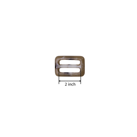 Rectangular Resin Slide Buckle – 1 Inch(3 Colors)