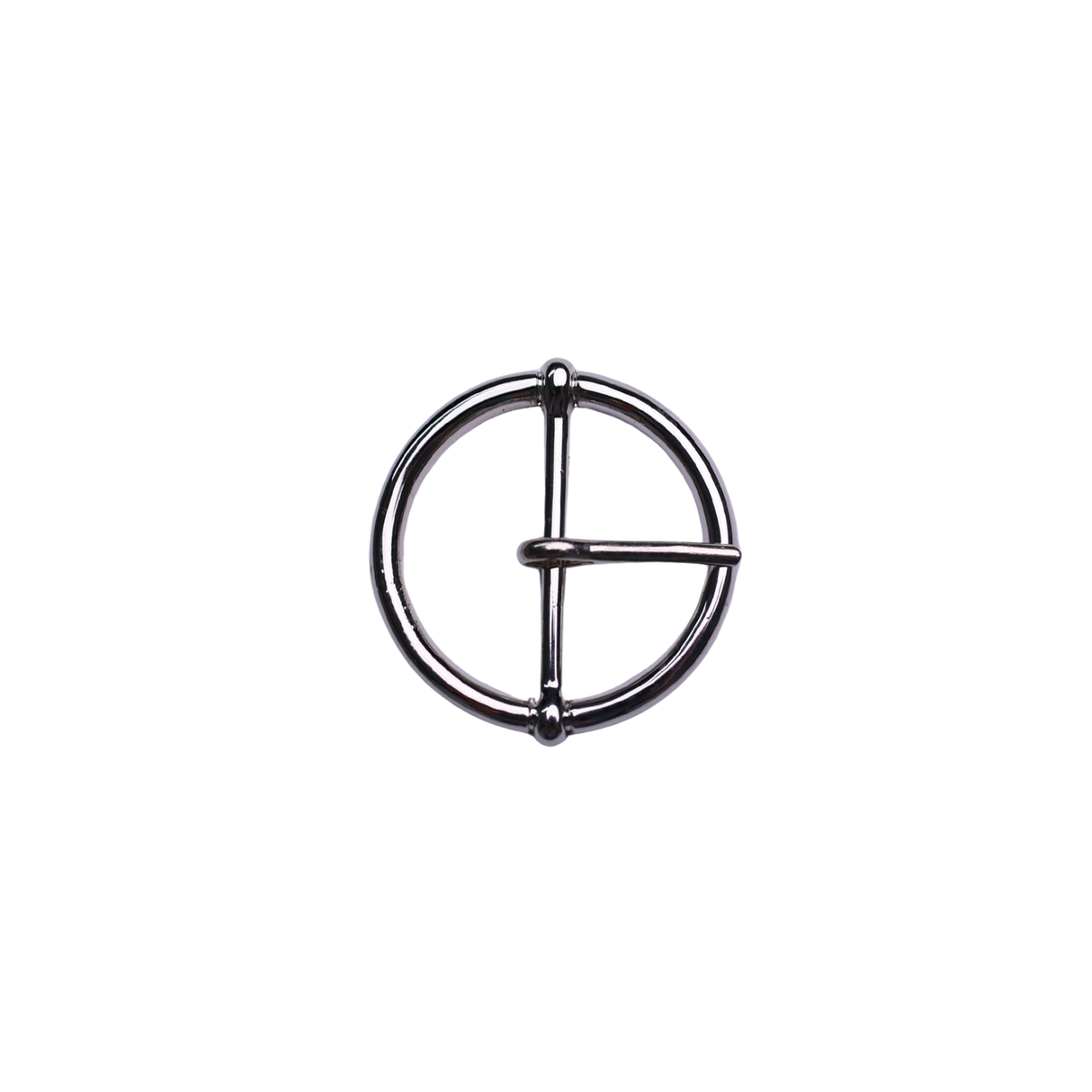 Round Metal Buckle with Slide Pin – Inner Width 1.6Inch