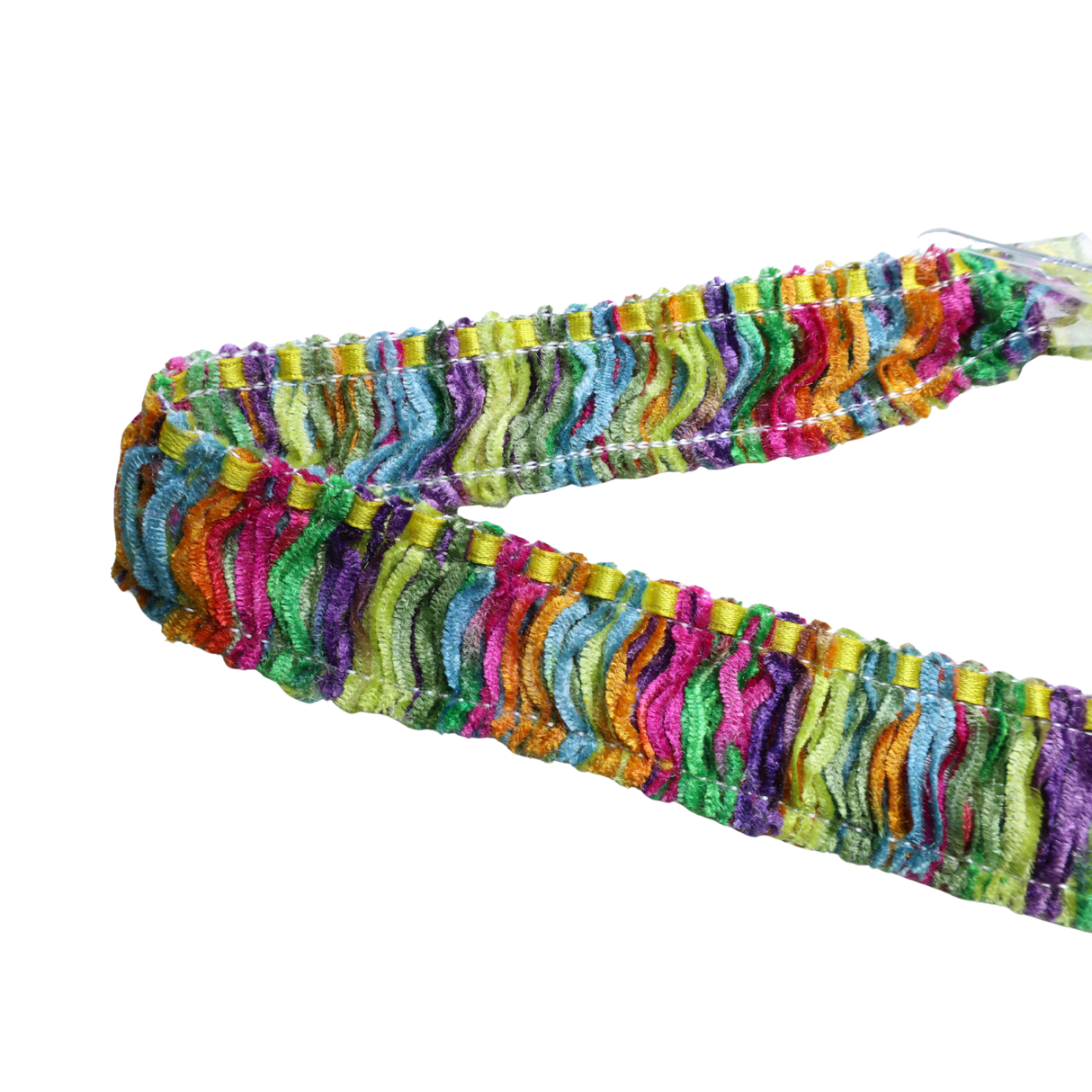 Multicolor Wavy Chenille Trim – 1" / 10 Yards
