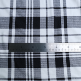 Plaid Double Brushed Poly Spandex Jersey Knit Fabric (5 Colors) – By the Yard