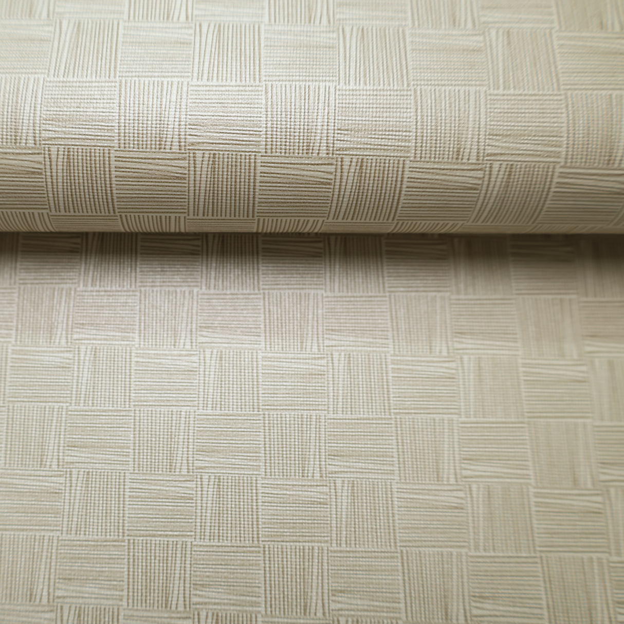 Textured Upholstery Fabric – Geometric Block Pattern, W: 54", by Yard