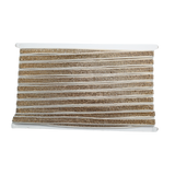 Gold Beaded Chain Trim - 0.5 Inch/10YDS (#GD09)