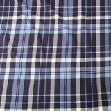 Plaid Double Brushed Poly Spandex Jersey Knit Fabric (5 Colors) – By the Yard