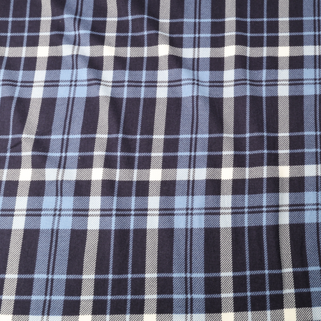 Plaid Double Brushed Poly Spandex Jersey Knit Fabric (5 Colors) – By the Yard